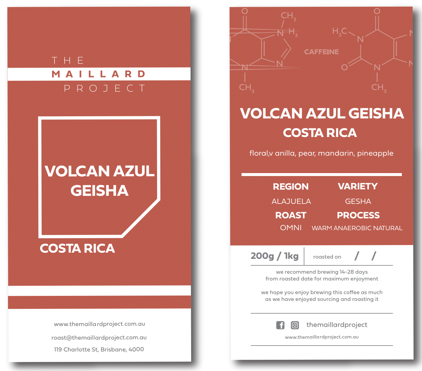 Volcan Azul Geisha